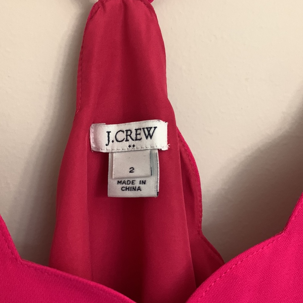 J.Crew Scalloped Halter Tank 2 - Picture 3 of 4